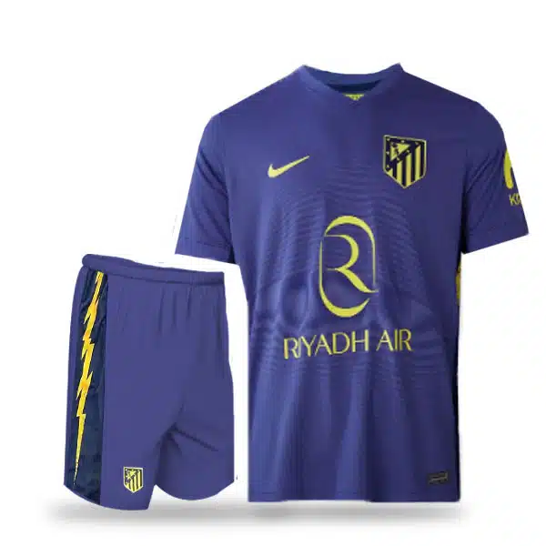 Atlético Madrid 2025-26 Away Jersey With Short (2) خرید پیراهن و شورت اتلتیکو مادرید