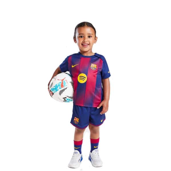 Barcelona FC 202526 Home Kit Blue And Red