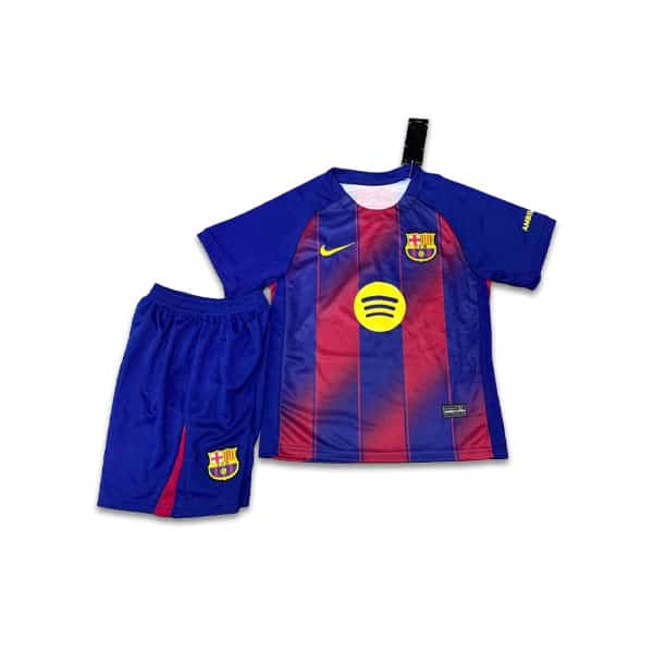 پبراهن و شرت بچه گانه بارسلونا
