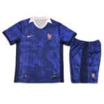 پیراهن و شورت اول فرانسه 2025/2026 (سرمه ای و آبی و قرمز) - Image 2