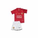 Manchester United Clasic Home Kids Kit 2008 With Short