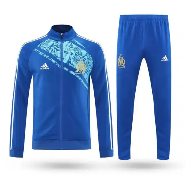 Marseille Jacket 2026 Blue خرید گرمکن شلوار مارسل