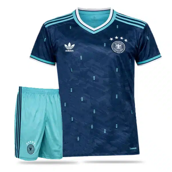 Germany Away Kit 2026 With Short (2) خریدپیراهن و شرت دوم تیم ملی آلمان