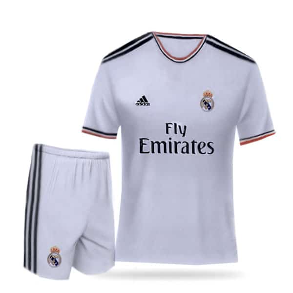 Real-Madrid-Home-Kit-2013-With-Short-(3) خریدپیراهن و شرت اول رئال مادرید