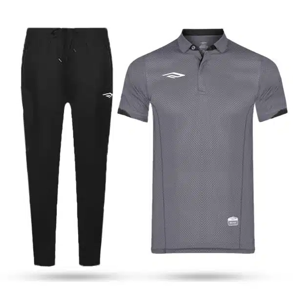 H0430 Poloshirt With Pant gray (2) خریدپولوشرت و شلوار هتلی