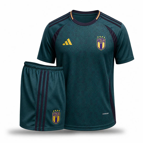Italia Concept Kit 2026 With Short Player (1) خریدپیراهن و شرت اسپشیال کانسپت تیم ملی ایتالیا (پلیری)