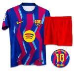 پیراهن و شرت بچه گانه و بزرگسال اول بارسلونا 2026 (فلامنت)