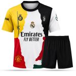 پیراهن و‌ شرت بچه گانه و بزرگسال منتخب رونالدو 2026 (فلامنت)